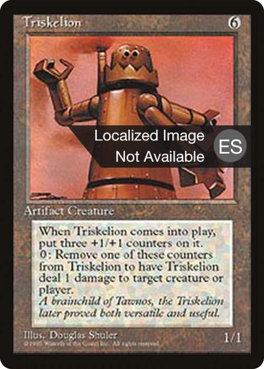 Triskelion (4BB-354) - Fourth Edition Foreign Black Border