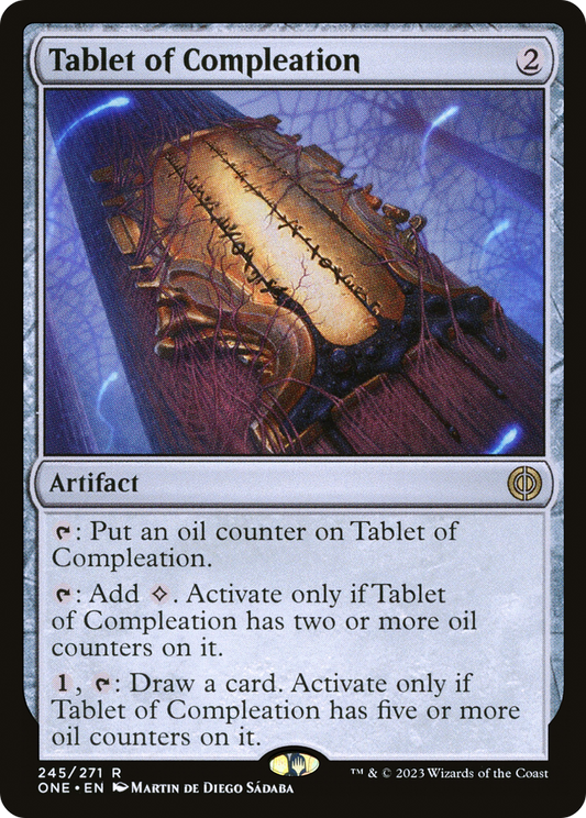 Tablet of Compleation (ONE-245) - Phyrexia: All Will Be One Foil