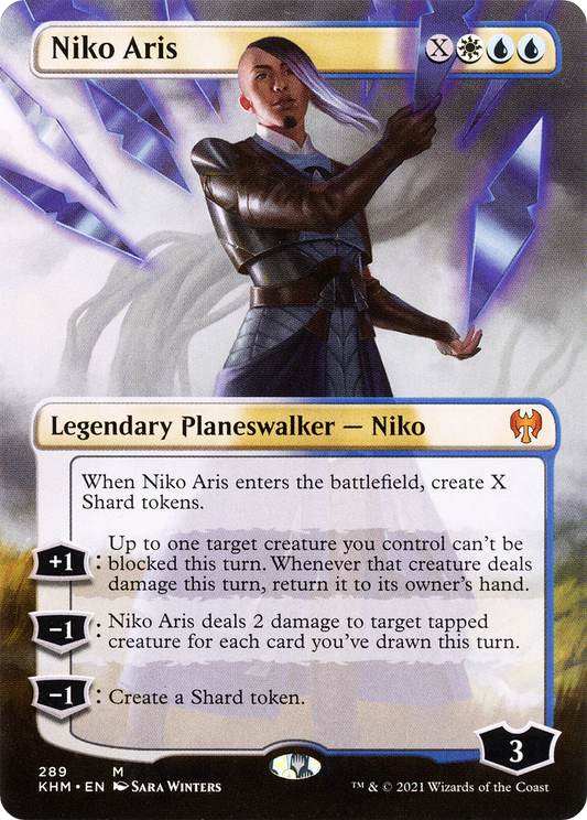 Niko Aris (Borderless) (KHM-289) - Kaldheim (Borderless)