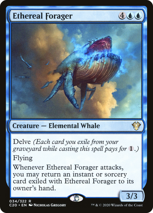 Ethereal Forager (C20-034) - Commander 2020