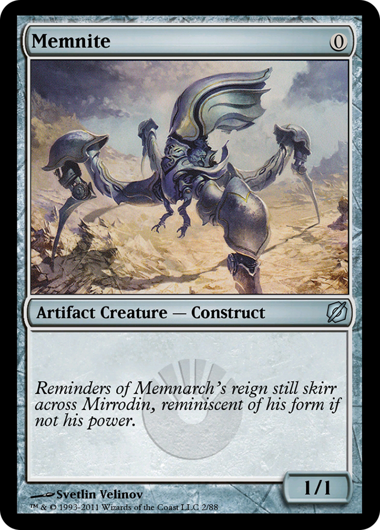 Memnite (TD2-002) - Duel Decks: Mirrodin Pure vs. New Phyrexia