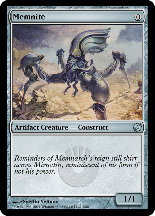 Memnite (TD2-002) - Duel Decks: Mirrodin Pure vs. New Phyrexia