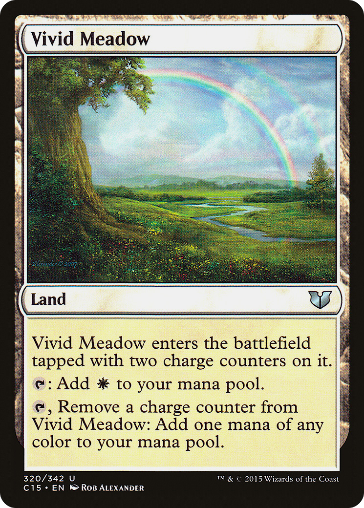 Vivid Meadow (C15-320) - Commander 2015