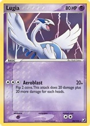 Lugia 029/115 - Deck Exclusives Holofoil - Holo Rare