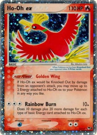 Ho-Oh ex (Holo) 017 - POP Series 3 Holofoil - Ultra Rare