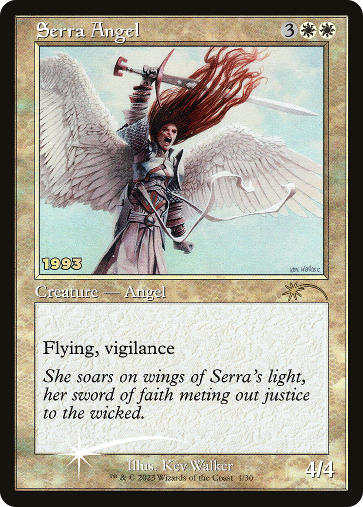 Serra Angel (P30A-001) - 30th Anniversary Play Promos Foil