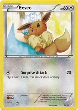 Eevee (21) 021 - XY Trainer Kit Sylveon & Noivern Normal - Common