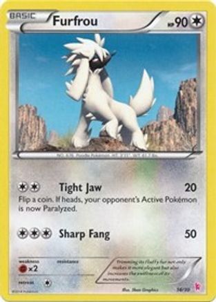 Furfrou (#Sylveon) (22) - XY Trainer Kit Sylveon & Noivern  - Common