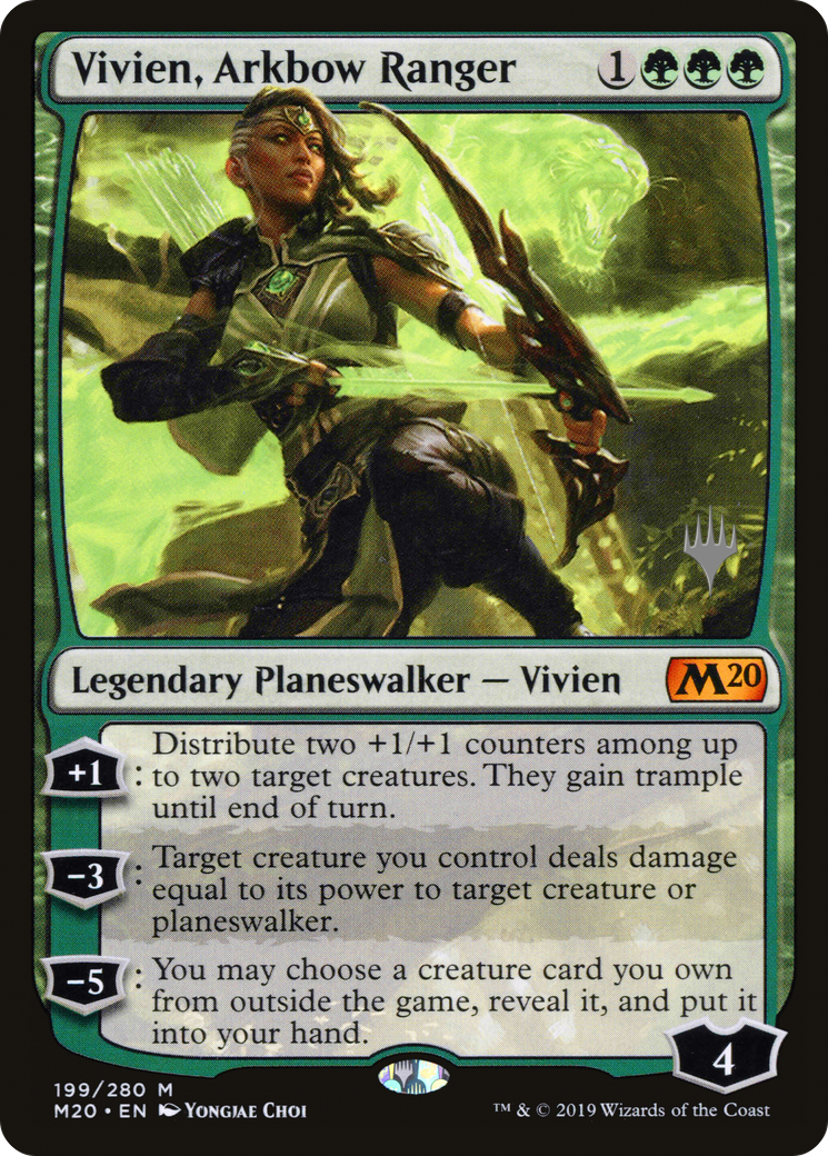 Vivien, Arkbow Ranger (PPM20-199P) - Core Set 2020 Promos (Promo Pack)