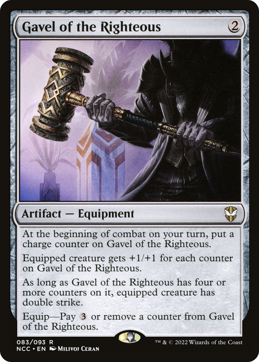 Gavel of the Righteous (NCC-083) - New Capenna Commander