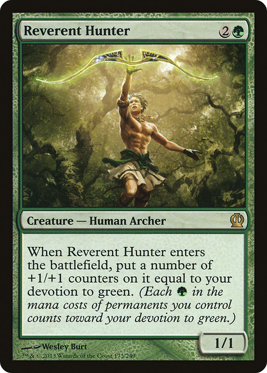 Reverent Hunter (THS-173) - Theros
