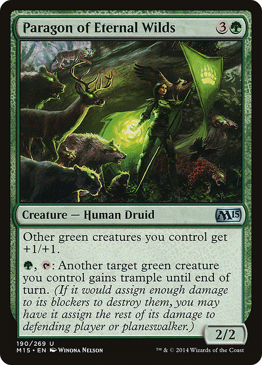Paragon of Eternal Wilds (M15-190) - Magic 2015