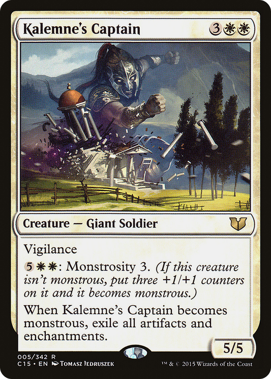 Kalemne's Captain (C15-005) - Commander 2015