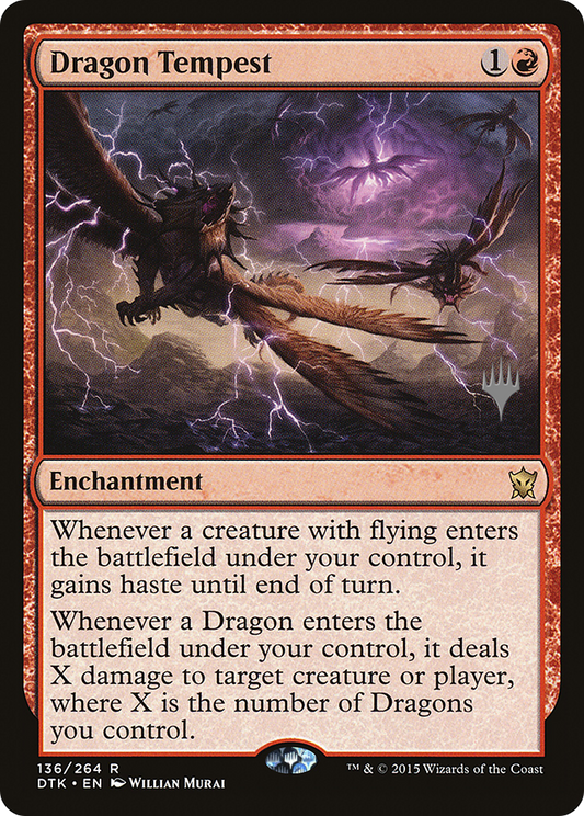 Dragon Tempest (PDTK-136P) - Dragons of Tarkir Promos