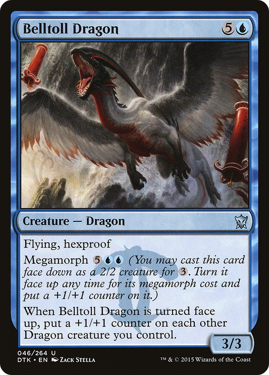 Belltoll Dragon (DTK-046) - Dragons of Tarkir