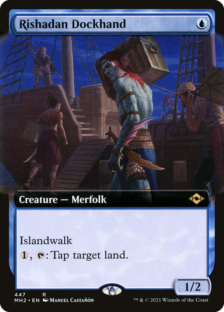 Rishadan Dockhand (MH2-447) - Modern Horizons 2: (Extended Art) Foil