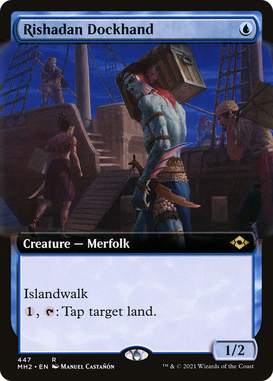 Rishadan Dockhand (Extended Art) (MH2-447) - Modern Horizons 2: (Extended Art) Foil