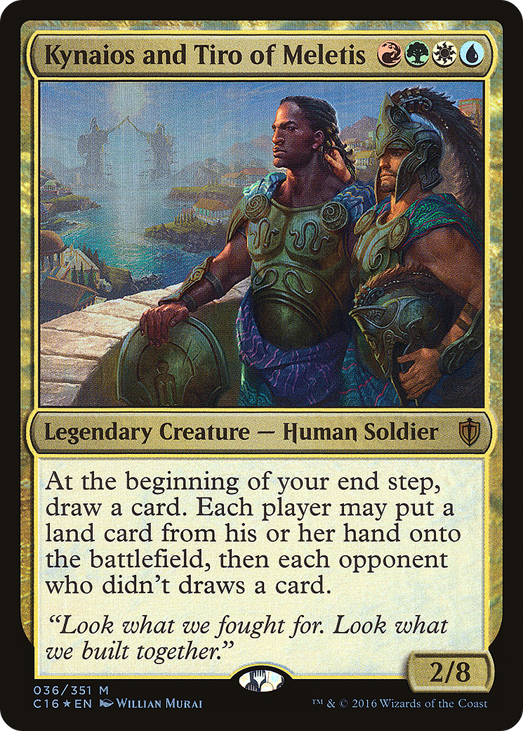 Kynaios and Tiro of Meletis (C16-036) - Commander 2016 Foil