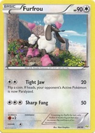 Furfrou (#Noivern) (20) - XY Trainer Kit Sylveon & Noivern  - Common