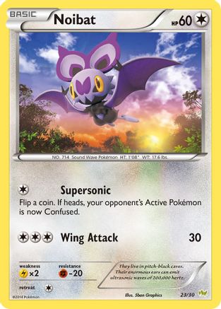 Noibat (#) (12) - XY Trainer Kit Sylveon & Noivern  - Common