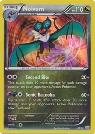 Noivern (# Holo) (13) - XY Trainer Kit Sylveon & Noivern Holofoil - Common