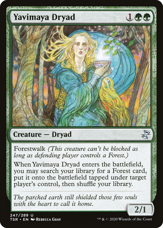 Yavimaya Dryad (TSR-247) - Time Spiral Remastered Foil