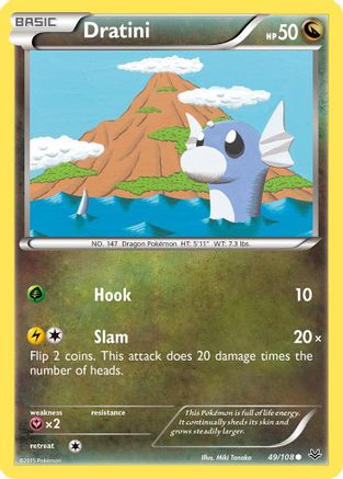 Dratini 049/108 - XY  Roaring Skies Normal - Common