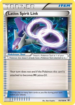 Latios Spirit Link 085/108 - XY  Roaring Skies Normal - Uncommon
