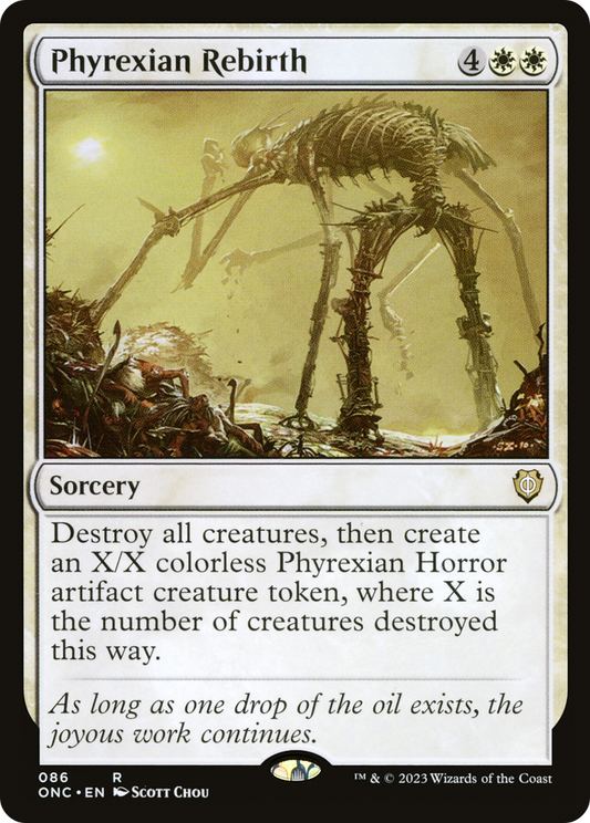 Phyrexian Rebirth (ONC-086) - Phyrexia: All Will Be One Commander