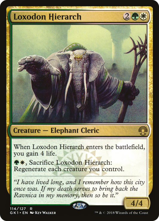 Loxodon Hierarch (GK1-114) - GRN Guild Kit