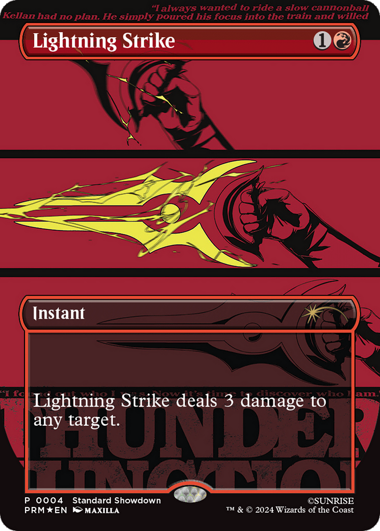 Lightning Strike (PCBB-004) - Cowboy Bebop (Borderless) Foil