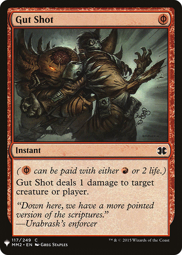 Gut Shot (LIST-MM2-117) - The List