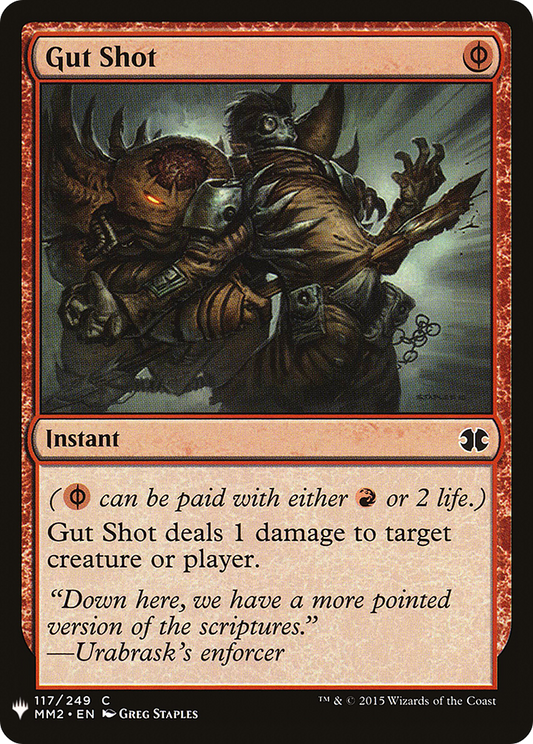 Gut Shot (LIST-MM2-117) - The List