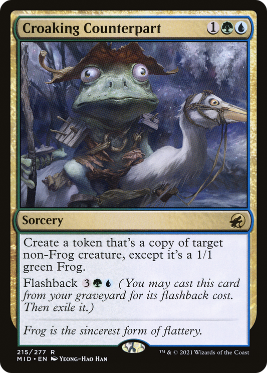 Croaking Counterpart (MID-215) - Innistrad: Midnight Hunt