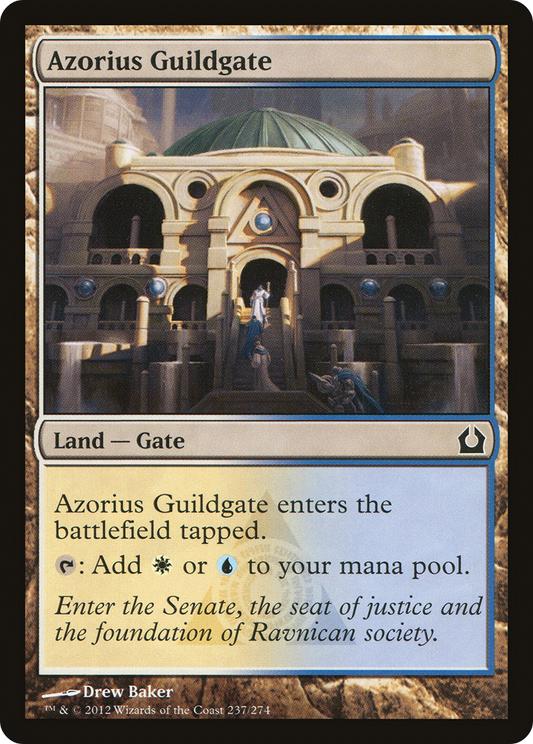 Azorius Guildgate (RTR-237) - Return to Ravnica Foil