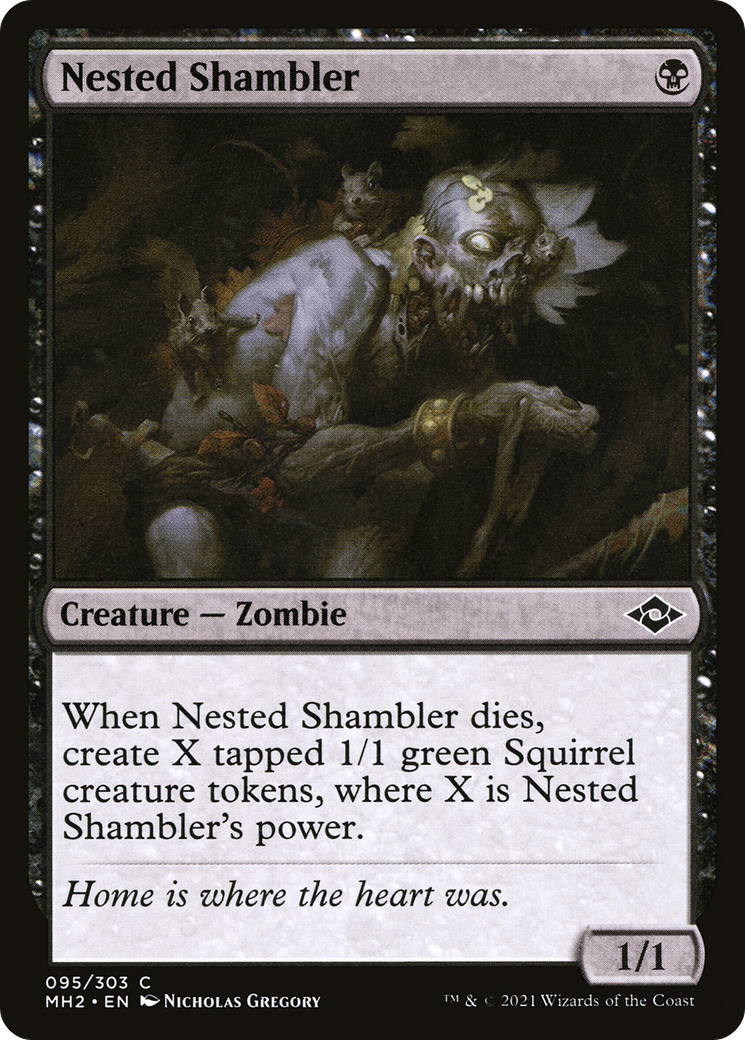 Nested Shambler (MH2-095) - Modern Horizons 2 Foil