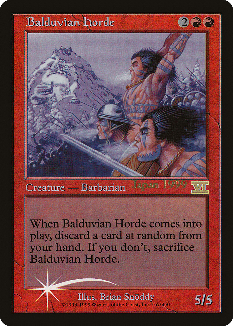 Balduvian Horde (PWOR-001) - World Championship Promos Foil