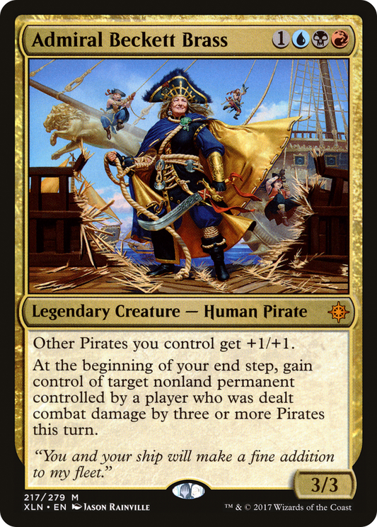 Admiral Beckett Brass (XLN-217) - Ixalan