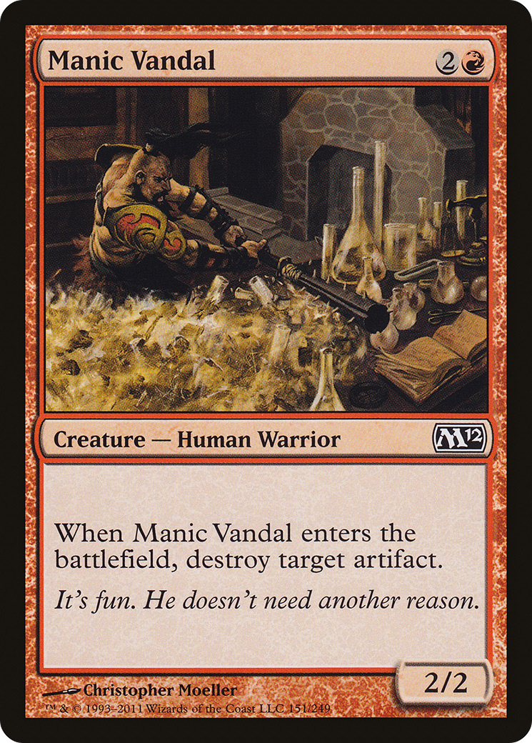 Manic Vandal (M12-151) - Magic 2012