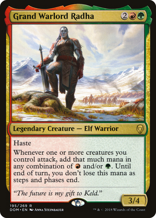 Grand Warlord Radha (DOM-195) - Dominaria