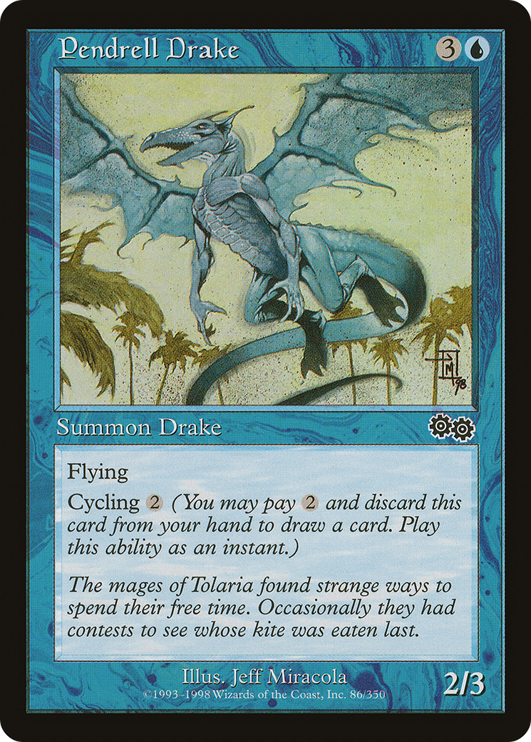 Pendrell Drake (USG-086) - Urza's Saga