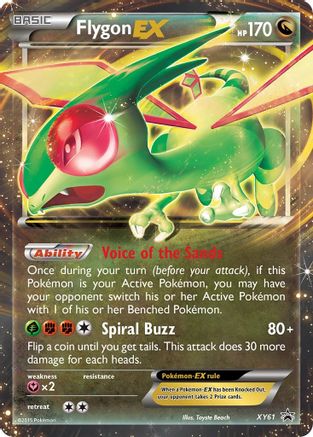 Flygon EX - XY61/211 - XY Promos Holofoil