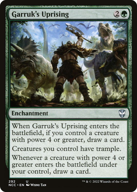 Garruk's Uprising (NCC-292) - New Capenna Commander