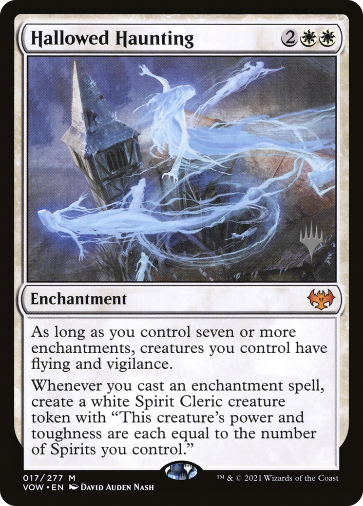 Hallowed Haunting (PPBRO-017) - Innistrad: Crimson Vow Promos (Promo Pack)