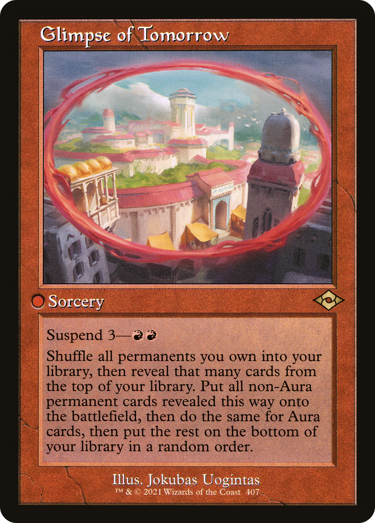 Glimpse of Tomorrow (MH2-407) - Modern Horizons 2 Foil