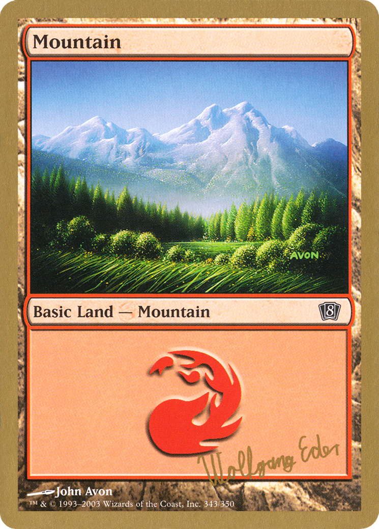 Mountain (WC03-WE343) - World Championship Decks 2003