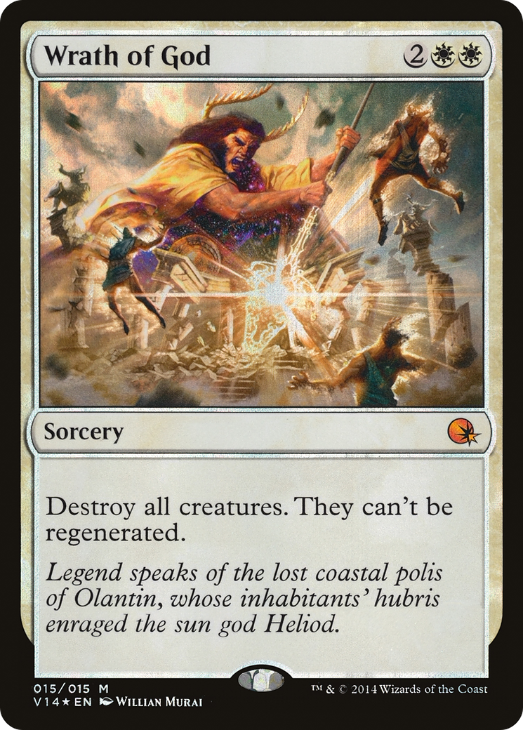 Wrath of God (V14-015) - From the Vault: Annihilation Foil