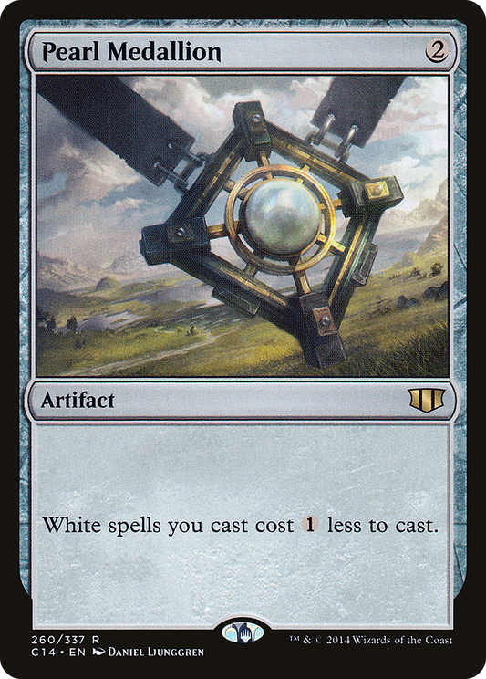 Pearl Medallion (C14-260) - Commander 2014