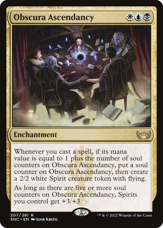 Obscura Ascendancy (SNC-207) - Streets of New Capenna Foil