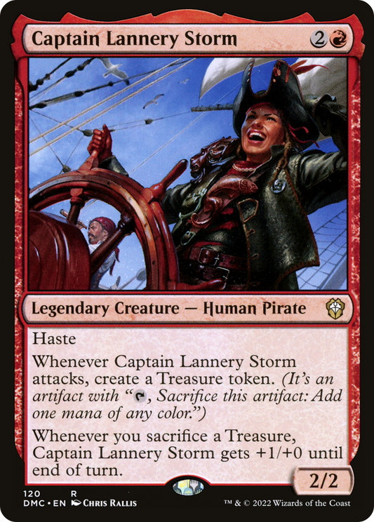 Captain Lannery Storm (DMC-120) - Dominaria United Commander